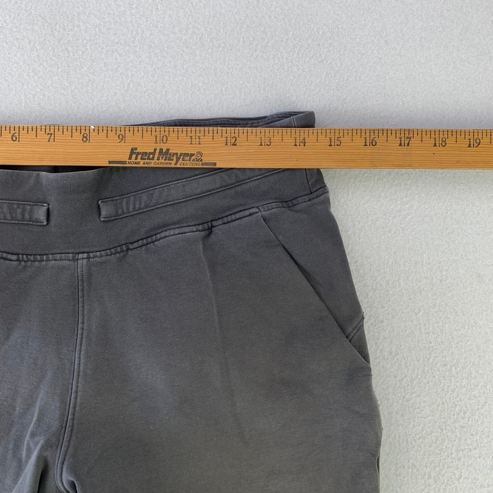 Lululemon On The Fly Jogger Women 8 Gray Luxtreme 7/8 Length Sweatpants Cozy - Picture 7 of 11